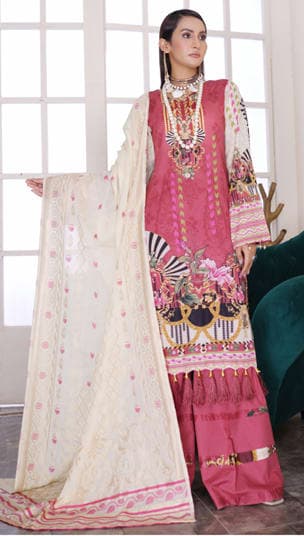Firdous Fashion Printed Lawn