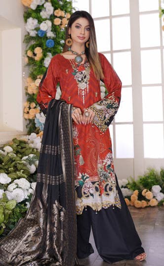 Firdous Fashion Printed Lawn