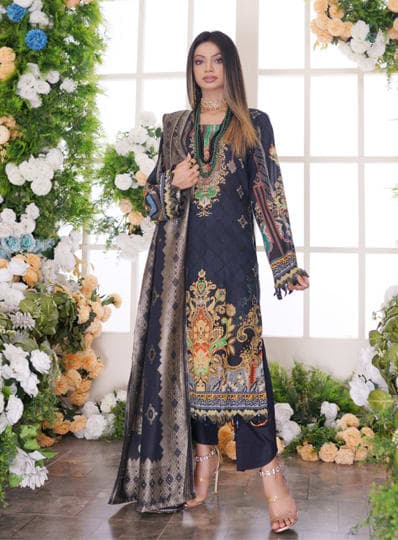 Firdous Fashion Printed Lawn