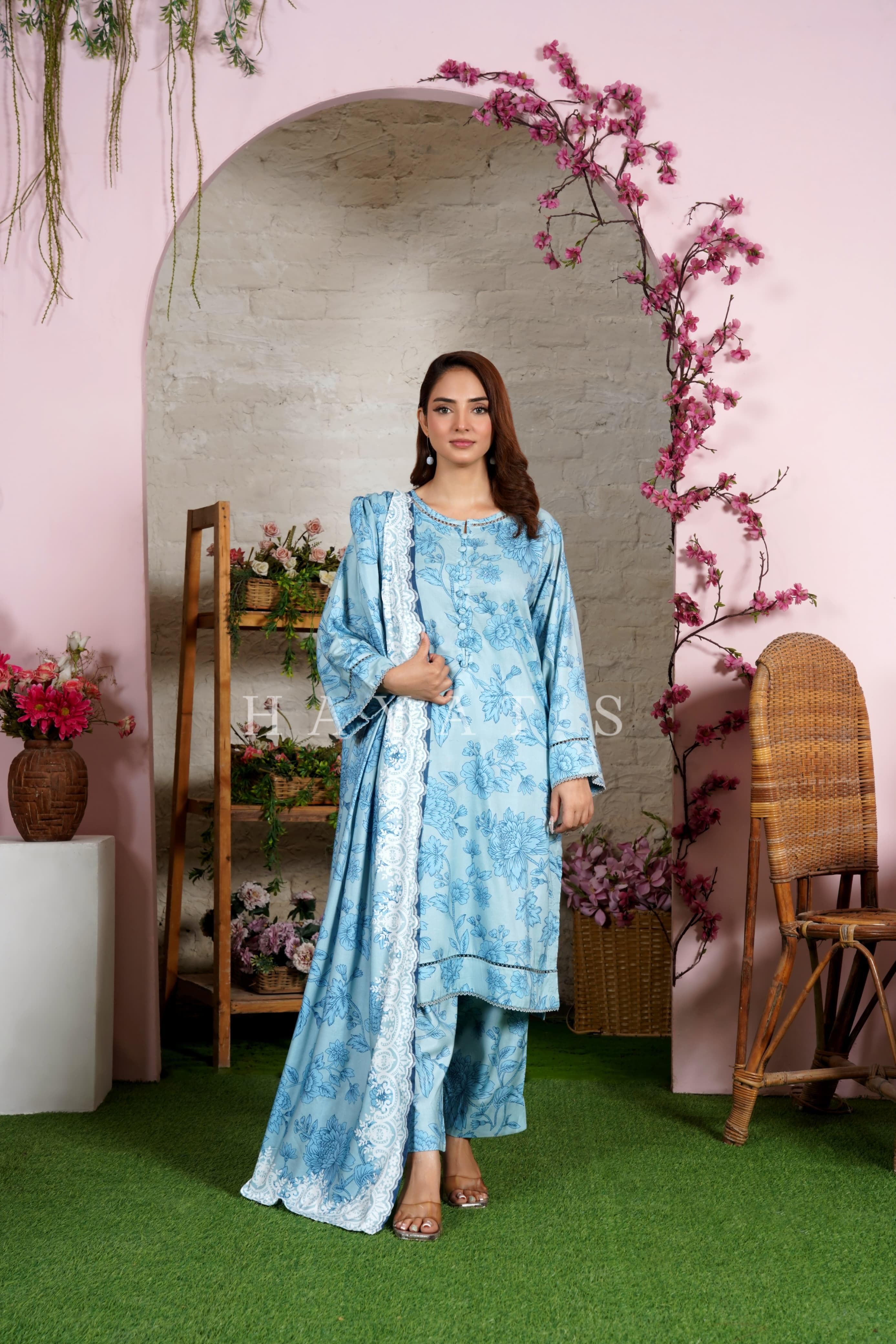 Matching Co-ord with Viscose Linen Dupatta vol: 1