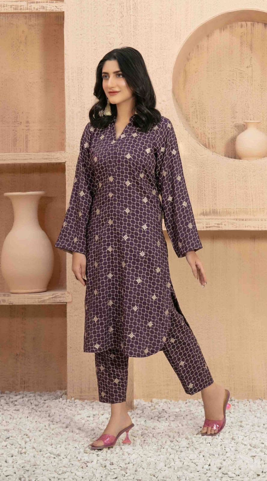 Tawakkal Stitched Co-ord Set