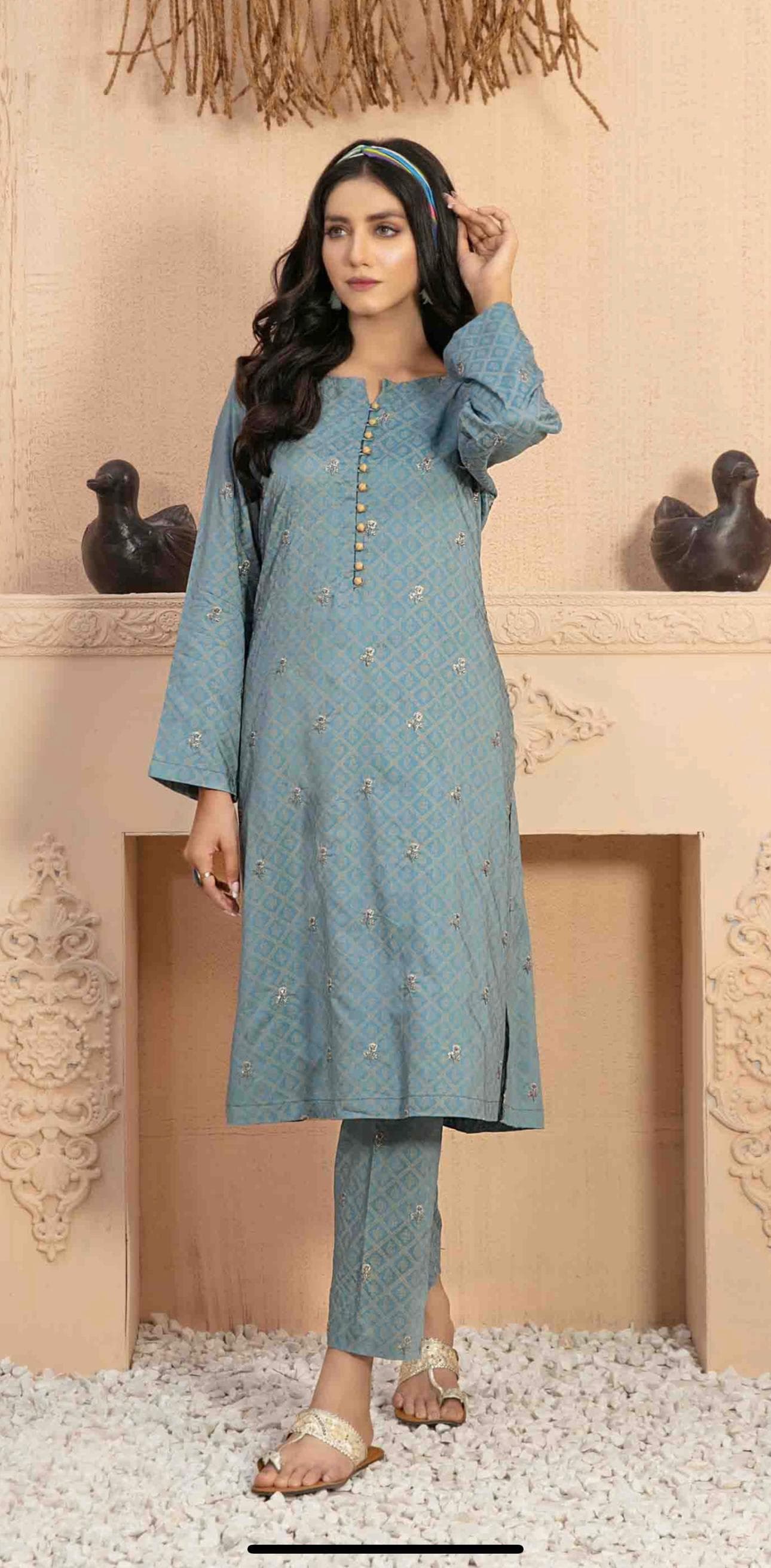 Tawakkal Stitched Co-ord Set