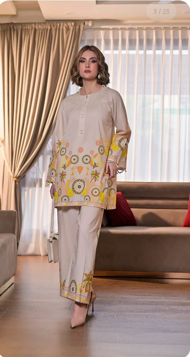 Daily Pret Cotton Co-ord Set Vol 3