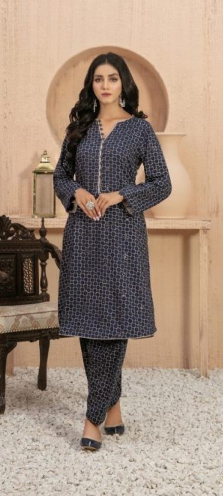 Tawakkal Stitched Co-ord Set