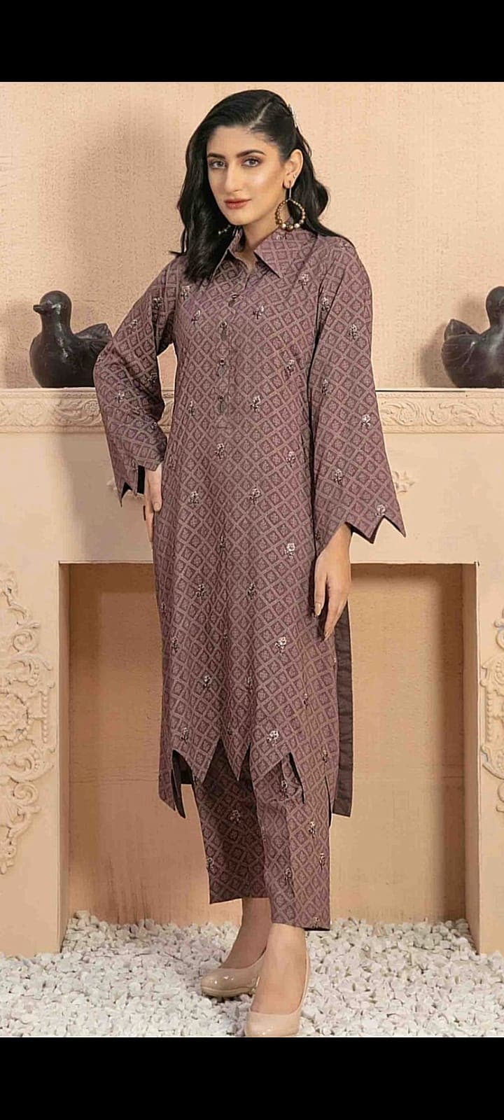 Tawakkal Stitched Co-ord Set