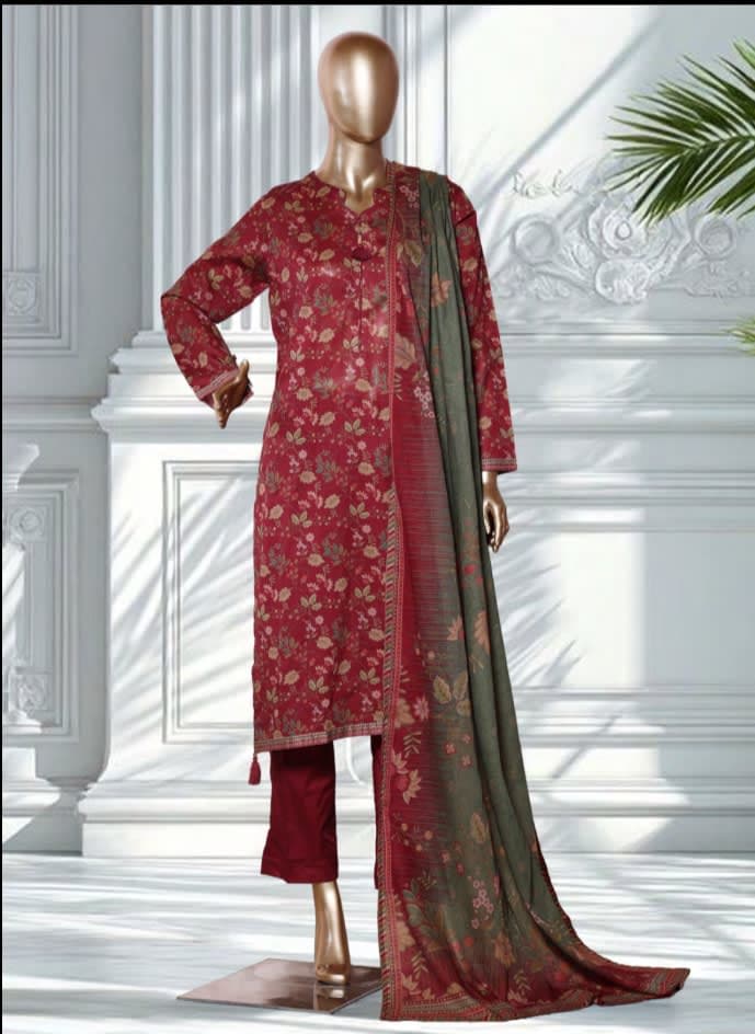 BIN SAEED Stitched 3 Piece Printed Lawn Collection 2026 VOL 1